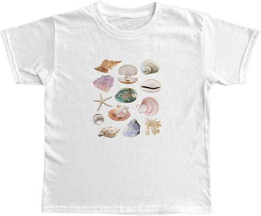 Baby Tees Women Graphic Tops Y2K Grunge Clothes