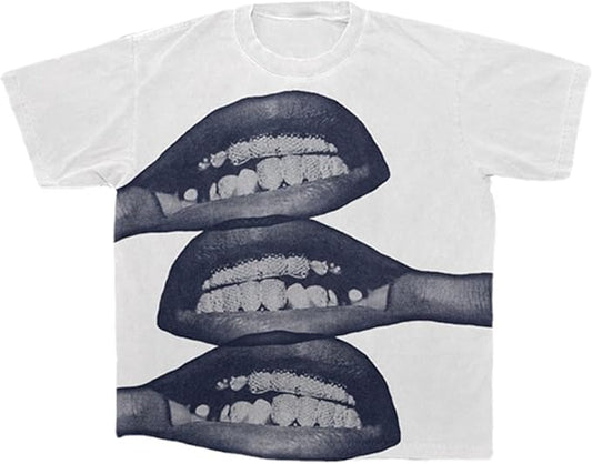 Baby Tees Y2k Shirt 2000s Fashion Cute Shirts 90s Outfit Woman Graphic Tees Y2k Vintage Clothes